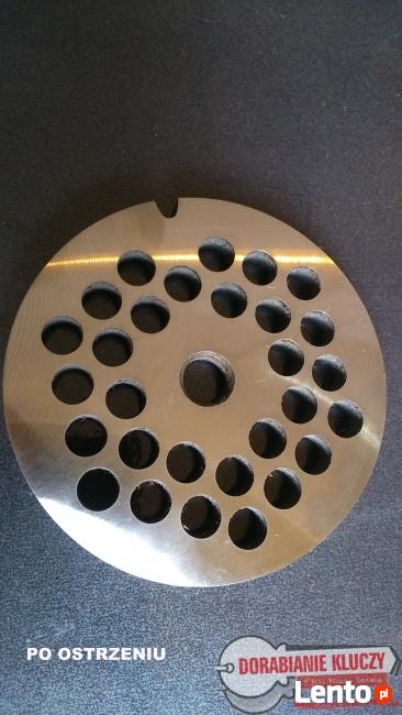 Ostrzenie sitek i noży do maszynek mielących !! 7 zł !!