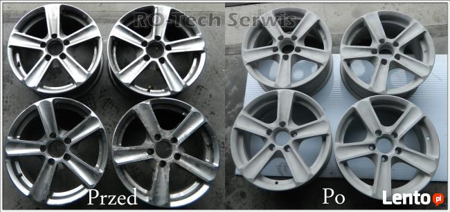 Piaskowanie metali, felg, oczyszczanie strumieniowo-ścierne