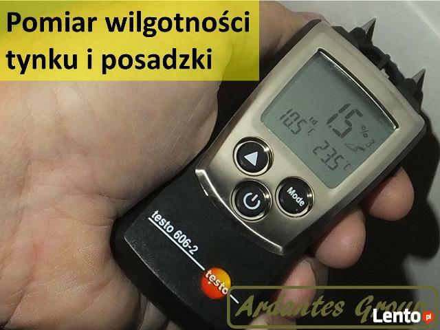 Odbiór techniczny mieszkania - termowizja, wilgotność, laser