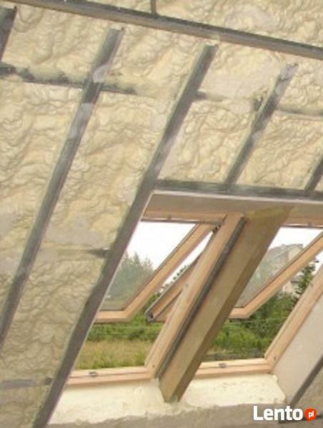 NATRYSK PIANY, OCIEPLANIE PODDASZY DACHÓW PIANĄ PUR