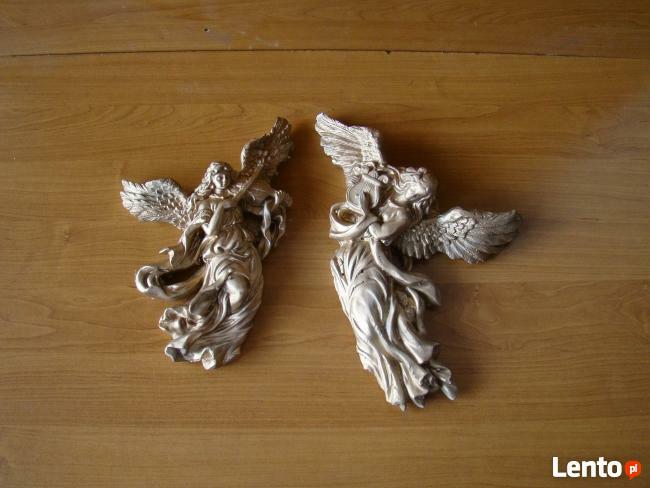 amorki aniołki gipsowe anielice anioł
