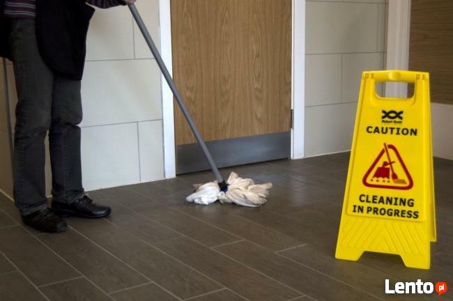 Tablica potykacz Uwaga śliska podłoga Caution wet floor