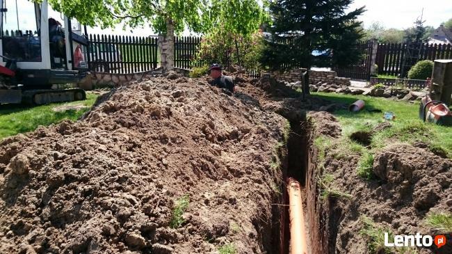 Usługi minikoparką