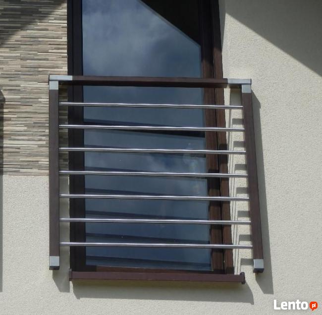 Balkon Francuski Balustrada Okienna Nowoczesna Barierka Nier