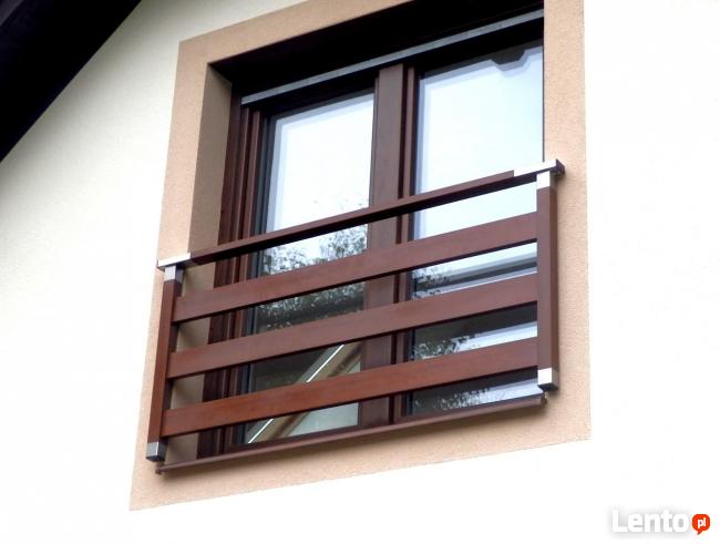 Balkon Francuski Balustrada Okienna Nowoczesna Barierka Nier