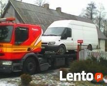 Transport maszyn budowlanych, rolniczych.