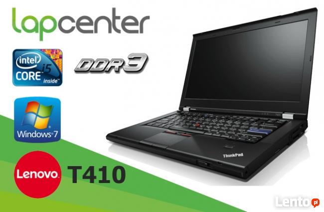 Tytanowy Lenovo ThinkPad T410 i5 4GBRAM 250GB - LapCenter.pl