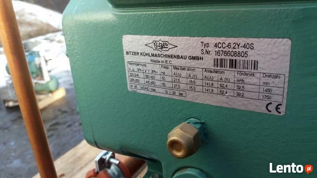 Agregat chłodniczy Bitzer 4EC-4.2Y-40S zespół sprężarkowy sp