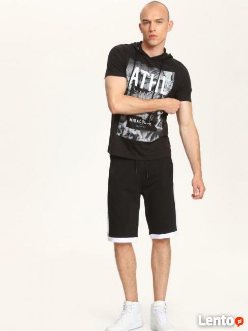 t-shirt z kapturem Drywash