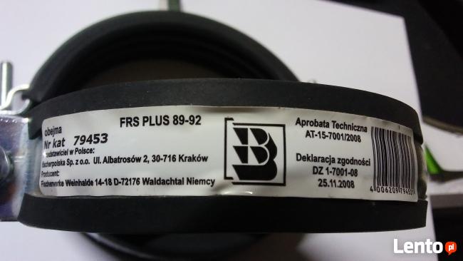 Obejma FISCHER FRS PLUS 87-92mm z gwintem M8-M10