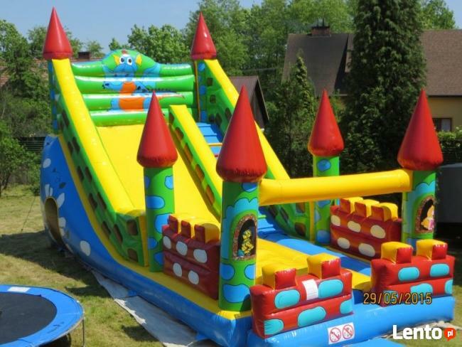 Wynajem urzadzeń rozrywkowych- zjeżdżalnia, Dmuchańce