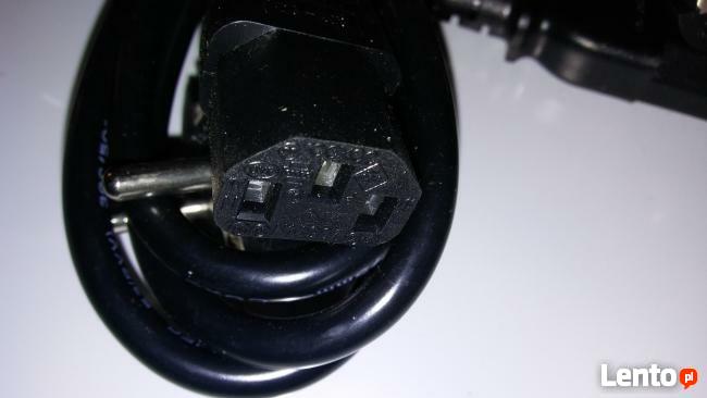 Przewód zasilający komputer monitor drukarka 1,7m