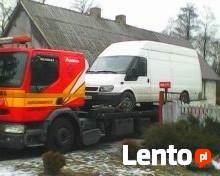 Transport maszyn budowlanych, rolniczych.