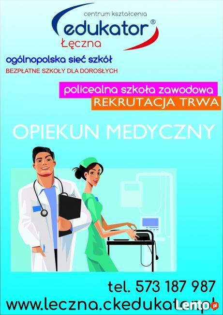 Opiekun medyczny CK Edukator Łęczna
