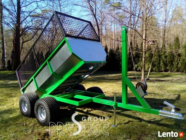 Przyczepka do quada ciągnika traktorka 3 w jednym SOLIDNA