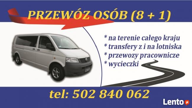 Przewóz osób i bagażu (8+1)