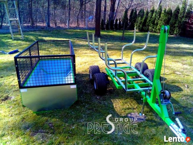 Przyczepka do quada ciągnika traktorka 3 w jednym SOLIDNA