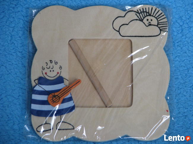 Drewniana ramka do zdjęcia