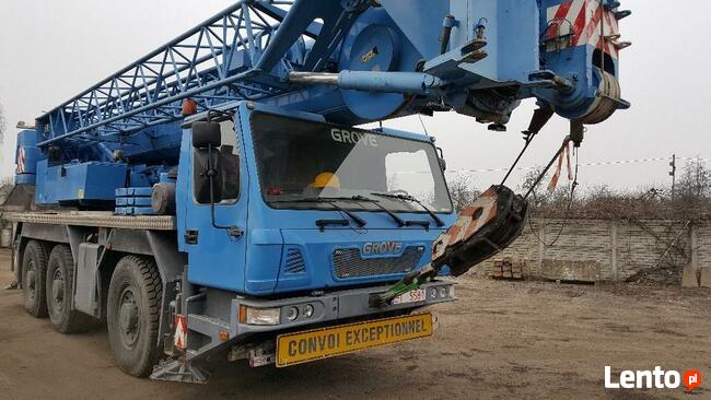 Usługi dźwigowe wynajem dźwigów i podnośników Łask Sieradz