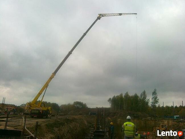 Usługi dźwigowe Sieradz Zduńska Wola Łask dźwigi żurawie
