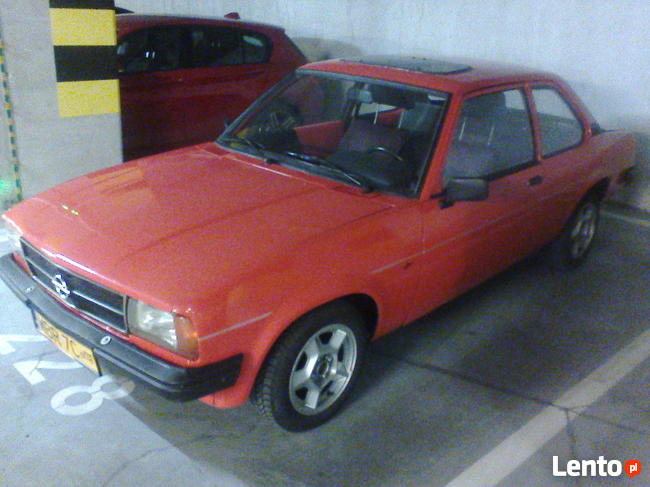 Opel Ascona B coupe zabytek oldtimer klasyk