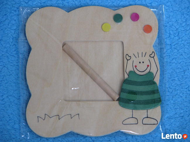 Drewniana ramka do zdjęcia