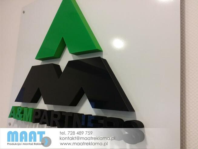 LITERY 3D*PCV frezowane*LOGO*Design*Napis ze STYRODURU*wysył