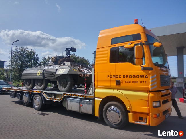 TRANSPORT DOMKÓW HOLENDERSKICH, MOBILNYCH, CIĄGNIK ROL,