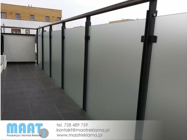 Folia mrożone szkło, matowa, srebrna, szara