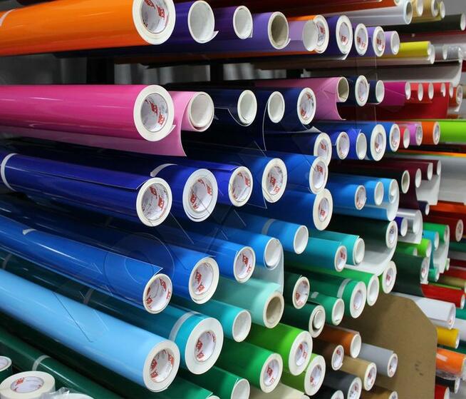 Cięcie folii, liter, kształtów, napisów ploterem*ploterowe*