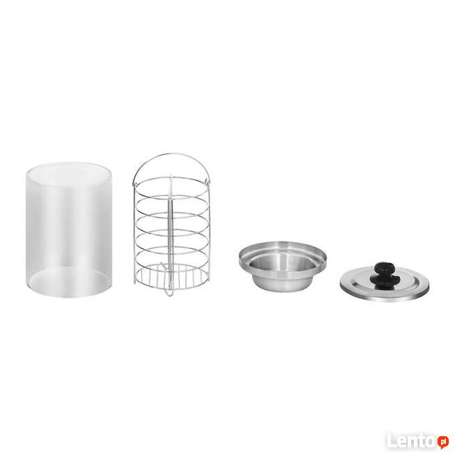 Parowy podgrzewacz na 30 parówek + 2 sztangi na bułki