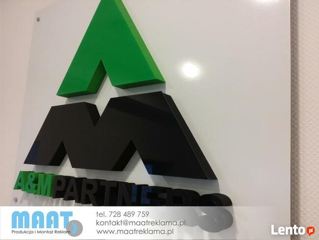 LITERY 3D*PCV frezowane*LOGO*Napis ze STYRODURU*wysyłka