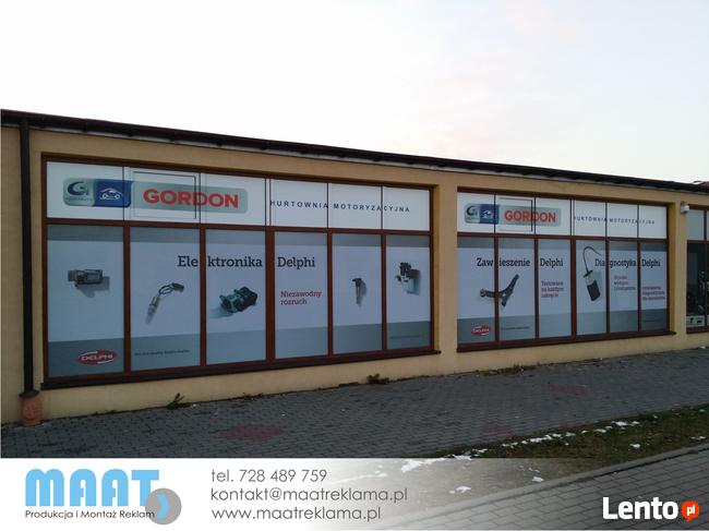 Montaż reklam*Wyklejanie folią*Witrny*Fototapety*Szyby*Kaset