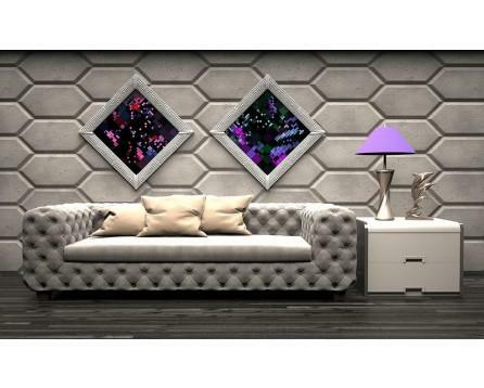 Beton architektoniczny - panele ścienne 3D - SONIC - ZICARO
