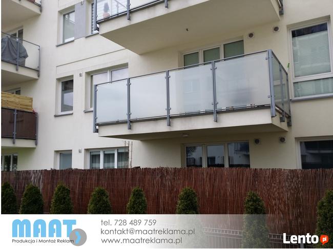 Oklejanie folią mrożone szkło*mleczne szkło*piaskowe szkło*