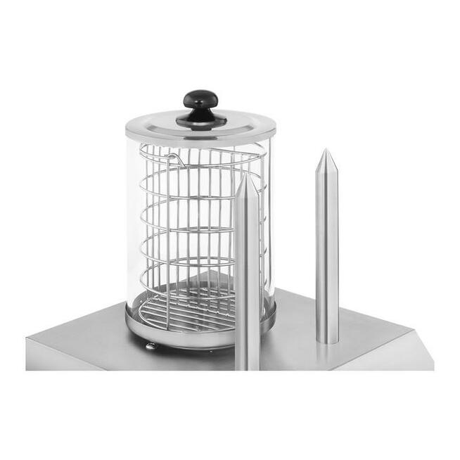 Parowy podgrzewacz na 30 parówek + 2 sztangi na bułki