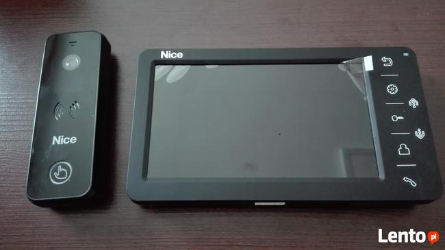 Wideodomofon NICE z czytnikiem kart lub breloków