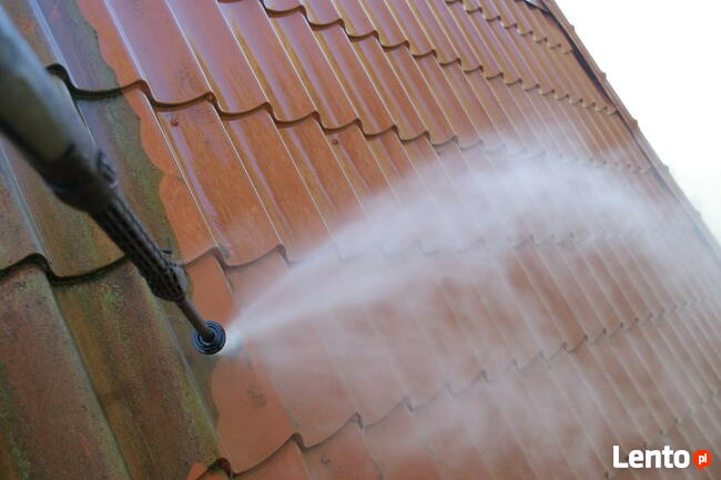 Malowanie dachów natryskowo