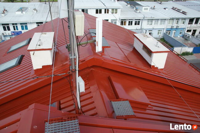 Malowanie dachów natryskowo