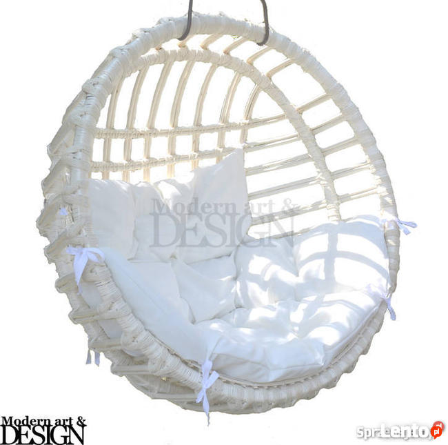 Wiklinowy fotel wiszący kula ! Promocja z przesylka !