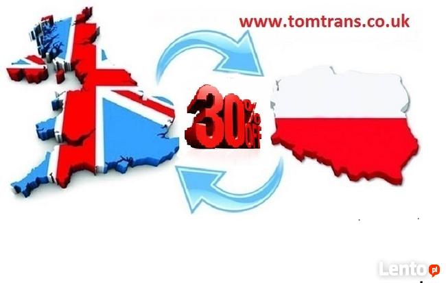 TRANSPORT- PRZEPROWADZKI DO / Z POLSKI