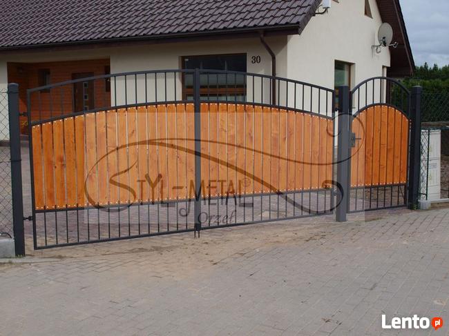 Bramy,ogrodzenia,balustrady,schody,zadaszenia od Styl-Metal