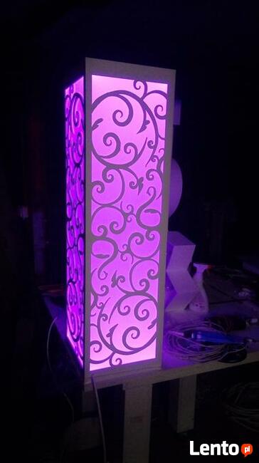 Litery z żarówkami, cyfry napis retro led LOVE