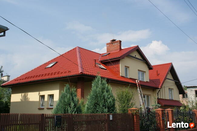 Malowanie dachów natryskowo