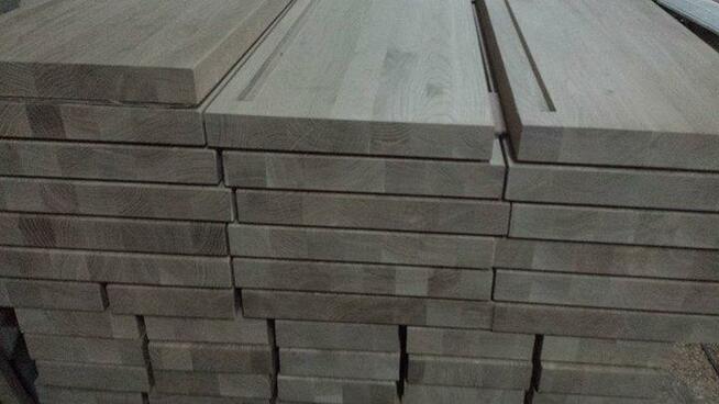 Piękny dębowy blat bezsęczny 1000mm dłg