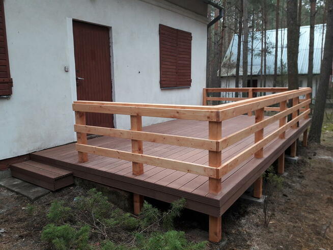 Tarasy drewniane i z kompozytu