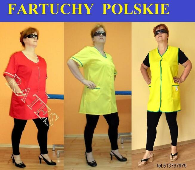 FARTUCHY LABORATORYJNE Firmy RATES ZAOPATRUJEMY Firmy