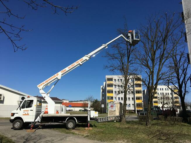 Wynajem podnośników koszowych i minikoparki