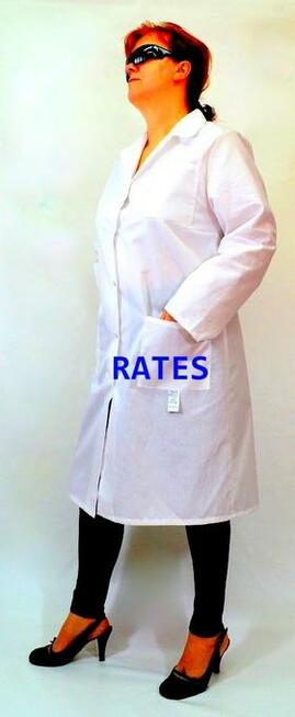 FARTUCHY LABORATORYJNE Firmy RATES ZAOPATRUJEMY Firmy