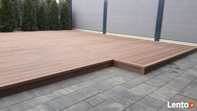 Taras kompozytowy - sprzedaż desek 49,50 szt.